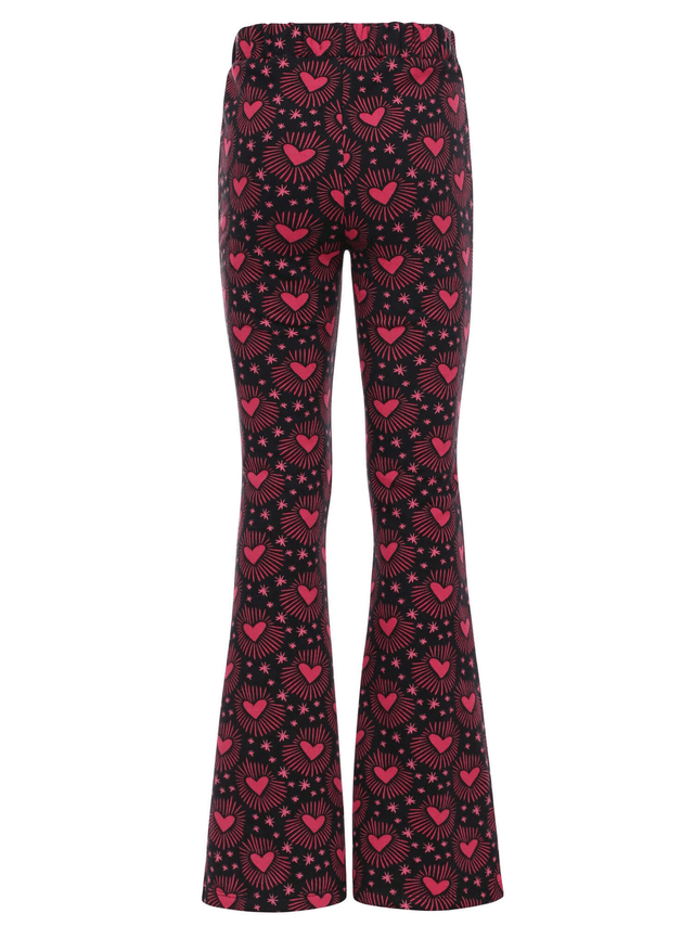 Boho Hearts Little sweat flaire pants