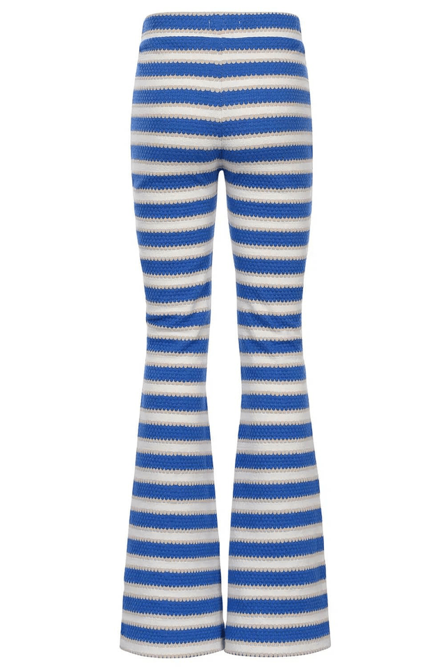 LOOXS Broek kobalt stripe