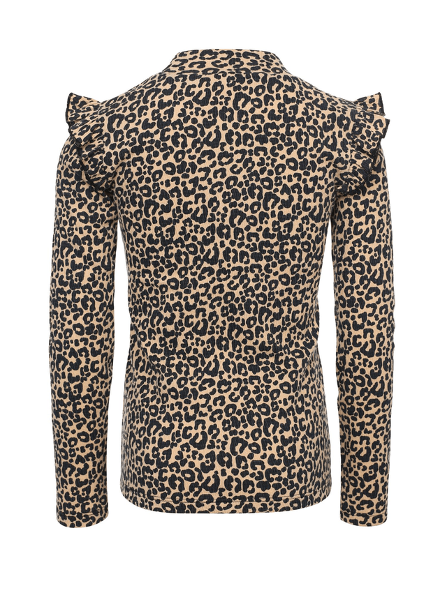 Looxs crinkle top Sandy Leopard