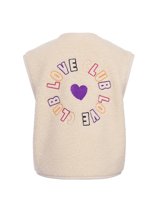 Looxs Dove white gilet