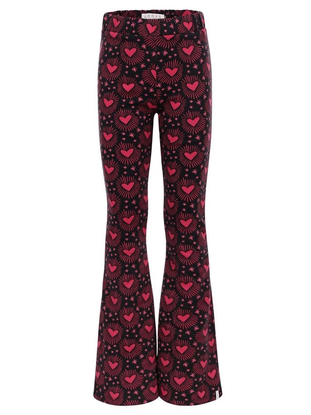 Boho Hearts Little sweat flaire pants