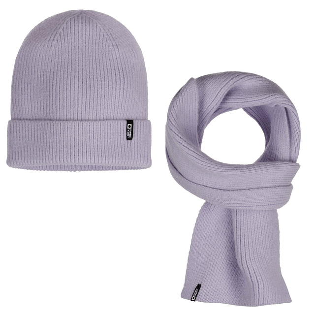 Tumble 'N Dry Beanie and Scarf muts en sjaal - Lichtpaars