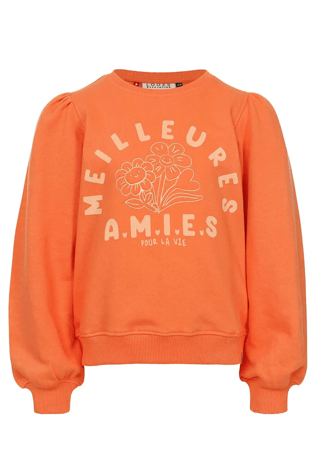 LOOXS Sweater / longsleeve Tangerine - Oranje