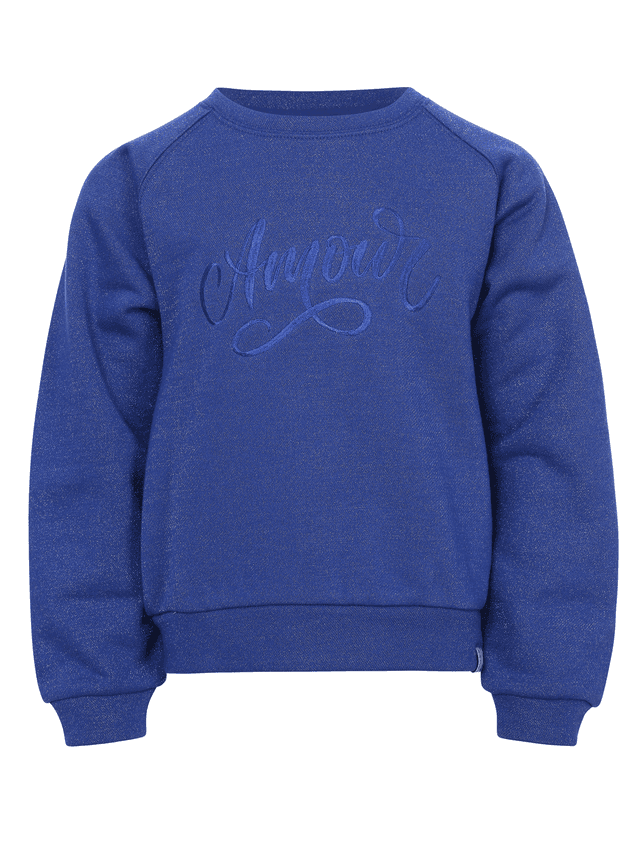 Looxs sweater Kobalt Blue Lurex